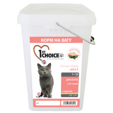 1st Choice Adult Indoor Vitality Chicken ФЕСТ ЧОЙС КУРКА ВІТАЛІТІ сухий суперпреміум корм для котів , 5 кг., На вагу см.