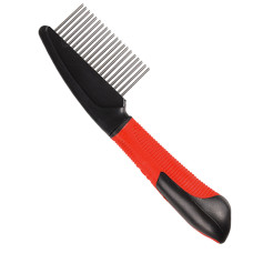 Flamingo Comb Rotating Teeth ФЛАМІНГО ГРЕБІНЕЦЬ УНІВЕРСАЛЬНИЙ з обертовими зубцями для собак , довга см.
