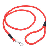 Coastal Rope Dog Leash КОСТАЛ круглий повідець для собак , Червоний см., 1,8 м см.