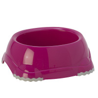 Moderna Smarty Bowl Small МОДЕРНАЯ СМАРТИ миска для собак и кошек, 350мл, Ярко-розовый см., 0.35 л., 15.2(Д) x 13.5(Ш) x 5.3(В) см. см.