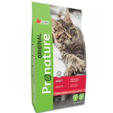 Pronature Original Adult Chiсken Lamb ПРОНАТЮР ОРІДЖИНАЛ ЯГНЯ КУРКА сухий корм для котів , 5 кг., Пакунок см.