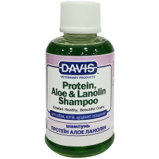 Davis Protein &amp; Aloe &amp; Lanolin Shampoo ДЭВИС ПРОТЕИН АЛОЭ ЛАНОЛИН шампунь для собак и кошек, концентрат, 0.05 л.