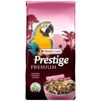 Versele-Laga Prestige Premium Parrots ВЕРСЕЛЕ-ЛАГА ПРЕСТИЖ ПРЕМІУМ ВЕЛИКИЙ ПАПУГА повнораціонний корм для великих папуг , 15 кг., см.