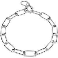 Sprenger Collar Long Link СПРЕНГЕР НАШИЙНИК для собак, довга ланка 4мм, хромована сталь , 4 мм, 66 см см., Хромована сталь см.