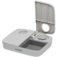 PetSafe Automatic 2 Meal Pet feader ПЕТСЕЙФ 2 ПОРЦІЇ автоматична годівниця для котів та собак, таймер, 2 порції , 25,4х21х6,1 см см.