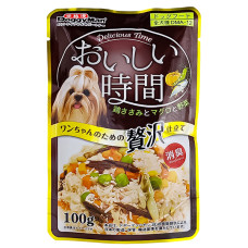 DoggyMan Low Fat Chicken & Tuna, Bonito ДОГГІМЕН КУРКА З ТУНЦЕМ І МАКРЕЛЛЮ в желе консерви для собак, вологий корм, пауч 100г