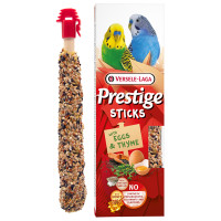 Versele-Laga Prestige Sticks Small Parrot Eggs & Thyme ВЕРСЕЛЕ-ЛАГА ЯЙЦЯ ТА ЧЕБРЕЦЬ ласощі для хвилястих папуг 2х30г , 0.06 кг., в пакунку 2 шт. х 30 г см.