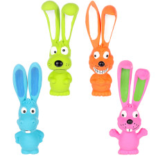 Flamingo Teeta Donkey Dog Fox Rabbit ФЛАМІНГО ТІТА ВІСЛЮК СОБАКА ЛИСИЦЯ КРОЛИК латексна іграшка з пищалкою для собак , В асортименті см.