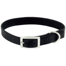 Coastal Nylon Web КОСТАЛ НАЙЛОН ВЕБ нашийник для собак, 1х25см , Чорний см.