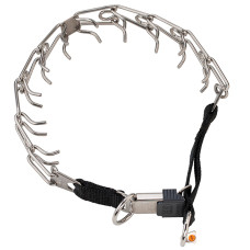 Sprenger Ultra-Plus Training Collar СПРЕНГЕР УЛЬТРА-ПЛЮС строгий подовжений нашийник для собак, замок ClicLock, нержавіюча сталь , 3,2 мм, 52 см см., Неіржавна сталь см.