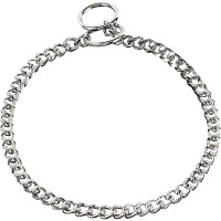Sprenger короткая огранка звено цепочка-ошейник для собак, 3 мм, 50 см, 3 мм, 60 см см., хромированная сталь см.