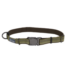 Coastal K9 Explorer Collar КОСТАЛ К9 ЕКСПЛОРЕР світловідбивний нашийник для собак, 2.5х30-46см , Папороть см., 2,5 x 30-46 см см.