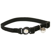 Coastal Fashion Safe Cat КОСТАЛ ФЕШН безпечний нашийник для котів, 1х30см , Чорний см., 1 х 20-30 см см.