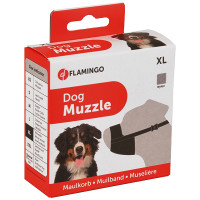 Flamingo Muzzle Nylon XL ФЛАМИНГО НЕЙЛОН намордник для собак пород овчарка, ротвейлер, ньюфаундленд, XL см.