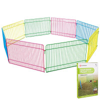 Flamingo Small Animal Playpen ФЛАМИНГО вольер для грызунов, 84,5(Д) х 23(В) см. см.