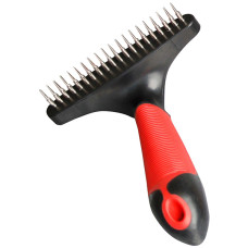 Flamingo Undercoat Rake Single Row Short ФЛАМІНГО ГРАБЛІ ОДНОРЯДНІ гребінець для собак, короткі зубці , L см.