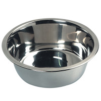 Flamingo Bowl Stainless Steel ФЛАМИНГО миска для собак, нержавеющая сталь, 4.05 л., 29 см - диам. с бортиком, 21 см – диам. дна см.