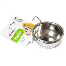 Flamingo Feeder With Hook ФЛАМІНГО годівниця для мишей, хом’яків, дегу, шиншил, невеликих птахів, навісна з гачками , d = 8 см см., 0.15 л.