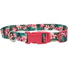Coastal Pet Attire Styles КОСТАЛ СТАЙЛС нашийник для собак, 1х12-30см , Тропічні квіти см., 1см х 12-30см см.