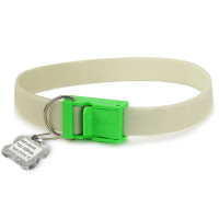 Davis FurEver Brite Safety Collar ДЕВІС НАШИЙНИК що світиться для собак , S см., 48х1,9см см.