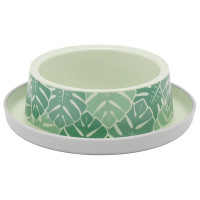 Moderna Trendy Dinner Eden МОДЕРНАЯ ЭДЕМ миска для кошек, 350мл, Светло зеленый см., 0.35 л., 17x17x5,3 см см.