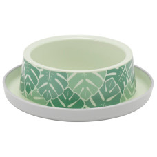 Moderna Trendy Dinner Eden МОДЕРНА ЕДЕМ миска для котів, 350мл , Cвітло зелений см., 0.35 л., 17x17x5,3 см см.