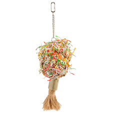 Flamingo Papyr Parakeet Toy Bouquet ФЛАМІНГО БУКЕТ іграшка для папуг , 10х11х41 см см.