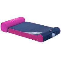Joyser Chill Sofa ДЖОЙСЕР лежак для собак, зі знімною подушкою , Синій - рожевий см., S см., 74х40х6 см см.