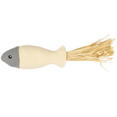Flamingo Natural Fun Fish ФЛАМІНГО РИБКА екологична іграшка з котячою м’ятою для котів , 20х2,5х4,5 см см.