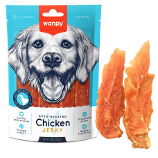 Wanpy Chicken Jerky ВАНПІ КУРЯЧЕ ФІЛЕ В’ЯЛЕНЕ ласощі для собак , 0.1 кг.