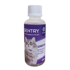 Sentry PurrScriptions Plus Spring Freesia Shampoo СЕНТРІ ПУРРСКРИПШНС ПЛЮС ФРЕЗІЯ шампунь від бліх та кліщів для котів , 0.045 л.
