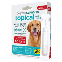 Sergeant’s Guardian Dogs СЕРЖАНТС ГАРДІАН краплі від бліх, кліщів, комарів для собак от 30кг, 6мл , 3 шт. в пакунку см., 6 мл, ціна за 1 піпетку см.