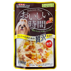 DoggyMan Low Fat Chicken & Beef ДОГГІМЕН КУРКА З ЯЛОВИЧИНОЮ в желе консерви для собак, вологий корм, пауч 100г , 0.1 кг.