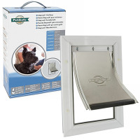PetSafe Staywell Aluminium Small ПЕТСЕЙФ СТЕЙВЕЛ АЛЮМІНІЙ дверцята для котів та собак малих порід, посилена конструкція , для малих порід кг., 600 см.