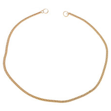 Ring5 Jewerly Link Ring5 ЮВЕЛІРНА ЛАНКА нашийник-ланцюжок для собак, золото , 50 см см., Золотий см.
