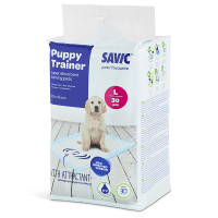 Savic Puppy Trainer САВИК ПАППИ ТРЕЙНЕР пеленка для собак и щенков малых и средних пород, L: 60х45 см см., 30 шт. см.