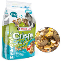 Versele-Laga Crispy Snack Popcorn ВЕРСЕЛЕ-ЛАГА КРИСПЫ СНЕК ПОПКОРН дополнительный корм лакомство для грызунов 0.65 кг.