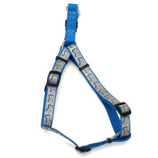 Coastal Lazer Brite КОСТАЛ ЛАЗЕР БРАЙТ світловідбивна шлея для собак, 2.5х66-97см , Бірюзовий см.