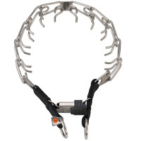 Sprenger Ultra-Plus Training Collar СПРЕНГЕР УЛЬТРА-ПЛЮС ПАРФОРС строгий нашийник для собак, 2 кільця і замок ClicLock, нержавіюча сталь , 3,2 мм, 52 см см., Неіржавна сталь см.