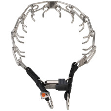 Sprenger Ultra-Plus Training Collar СПРЕНГЕР УЛЬТРА-ПЛЮС ПАРФОРС строгий нашийник для собак, 2 кільця і замок ClicLock, нержавіюча сталь , 3,2 мм, 52 см см., Неіржавна сталь см.