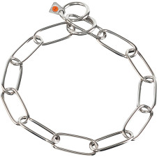 Sprenger Collar Extra Long Link СПРЕНГЕР НАШИЙНИК для собак, екстрадовга ланка 4 мм, нержавіюча сталь , 4 мм, 63 см см., Неіржавна сталь см.