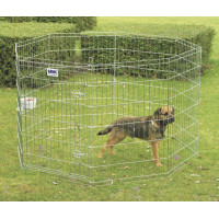 Savic Dog Park САВІК ДОГ ПАРК вольєр для цуценят , 8 панелей: 61(Ш) х 91(В) см см., Цинк см.