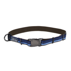Coastal K9 Explorer Collar КОСТАЛ К9 ЕКСПЛОРЕР світловідбивний нашийник для собак, 2.5х30-46см , Сапфіровий см., 2,5 x 30-46 см см.