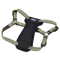 Coastal K9 Explorer Harness КОСТАЛ К9 ЭКСПЛОРЕР световозвращающая шлея с нагрудником для собак 11.3-22.6кг, Папоротник см., 2,5 х 50,8-76,2 см см., для собак 11,3-22,6 кг см.
