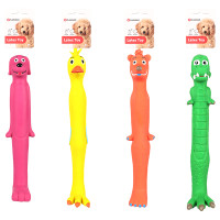 Flamingo Dummie ФЛАМИНГО ДУММИ латексная игрушка с пищалкой для собак, 30х4 см.
