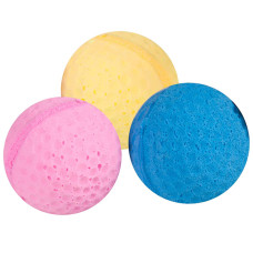 Flamingo Ball Spungy ФЛАМІНГО СПОНЖ М’ЯЧ іграшка для котів , 4 см см.