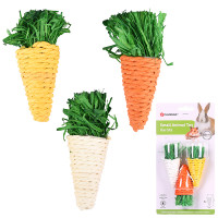 Flamingo Small Carrots ФЛАМІНГО МОРКВА іграшка для гризунів , 3,5х9 см см.