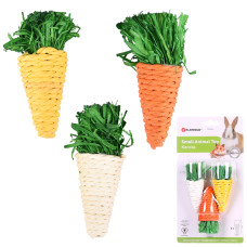 Flamingo Small Carrots ФЛАМІНГО МОРКВА іграшка для гризунів , 3,5х9 см см.