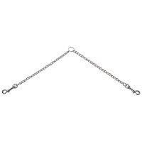 Flamingo Twin Chain ФЛАМІНГО повідець спарка для собак , 2 мм, 30(Д) х 1.2(Ш) см см.