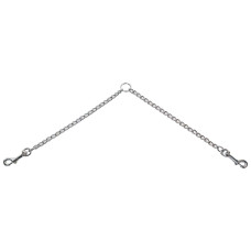 Flamingo Twin Chain ФЛАМІНГО повідець спарка для собак , 2 мм, 30(Д) х 1.2(Ш) см см.